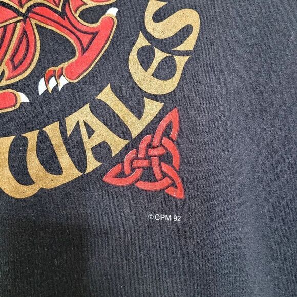 Vintage 1992 Cymru Wales Dragon T Shirt - Picture 3 of 7